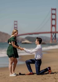 daytime baker beach proposal